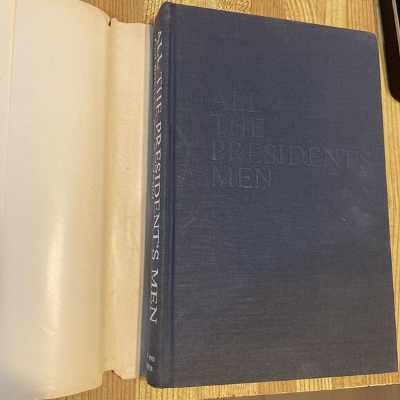 All the President's Men - Woodward and Bernstein True 1st Printing + Final Days - Picture 9 of 16